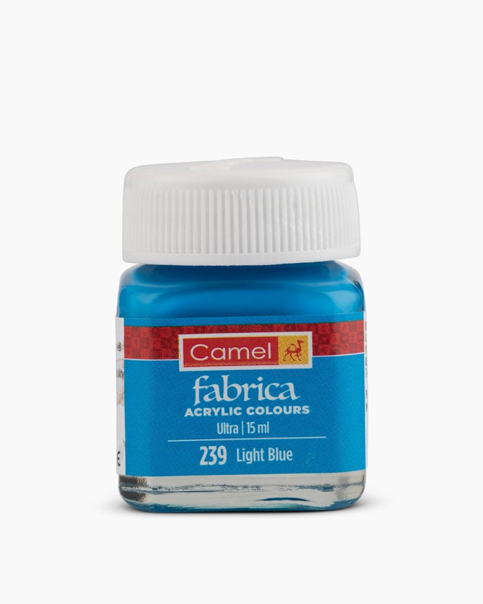 CAMLIN FABRICA ULTRA ACRYLIC COLOUR 15 ML LIGHT BLUE