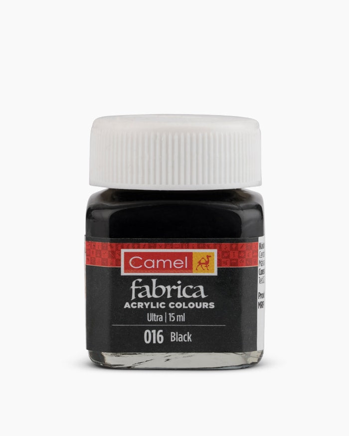 CAMLIN FABRICA ULTRA ACRYLIC COLOUR 15 ML BLACK