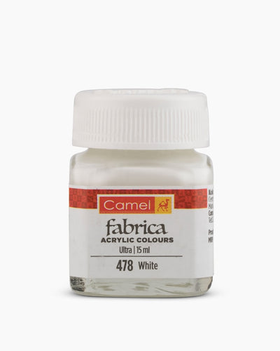 CAMLIN FABRICA ULTRA ACRYLIC COLOUR 15 ML WHITE