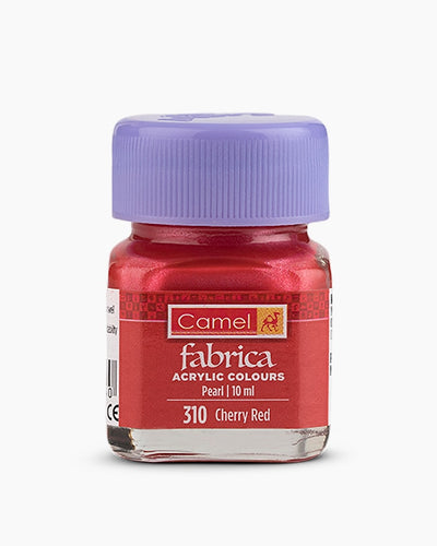 CAMLIN FABRICA PEARL ACRYLIC COLOUR 10 ML CHERRY RED