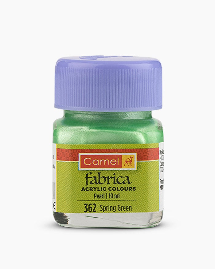 CAMLIN FABRICA PEARL ACRYLIC COLOUR 10 ML SPRING GREEN