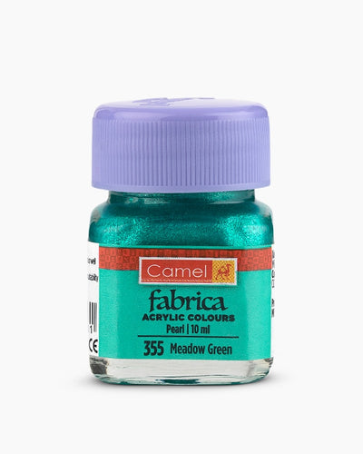 CAMLIN FABRICA PEARL ACRYLIC COLOUR 10 ML MEADOW GREEN