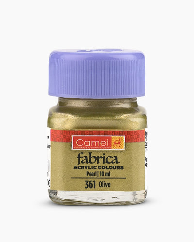 CAMLIN FABRICA PEARL ACRYLIC COLOUR 10 ML OLIVE