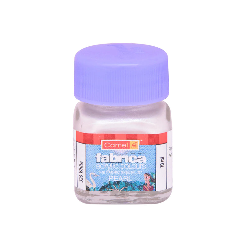 CAMLIN FABRICA PEARL ACRYLIC COLOUR 10 ML WHITE