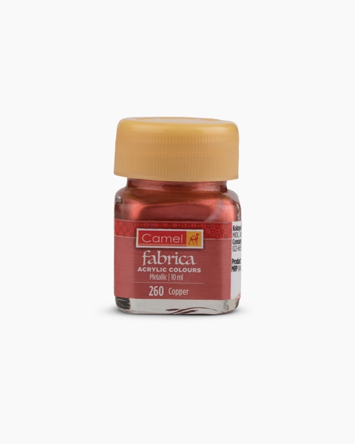 CAMLIN FABRICA METALLIC ACRYLIC COLOUR 10 ML COPPER