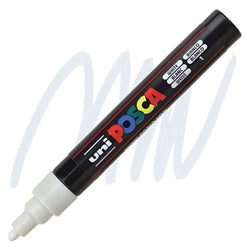 UNIPOSCA MEDIUM LINE PC-5M WHITE