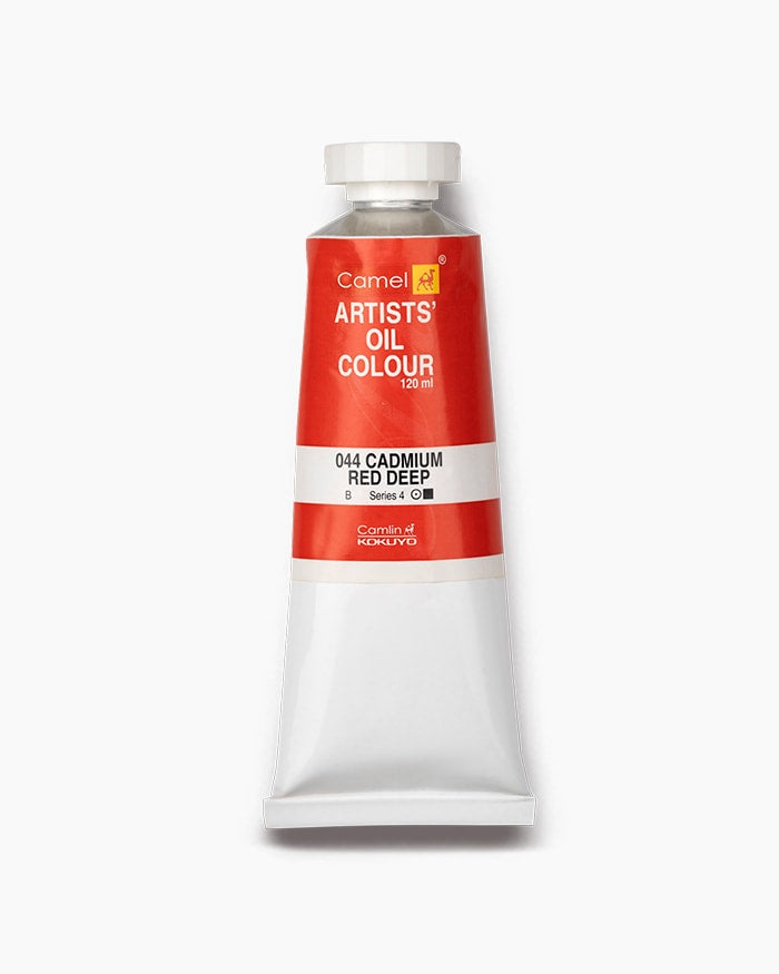 CAMLIN ARTIST OIL COLOUR 120 ML SR 4 CADMIUM RED DEEP (125044)