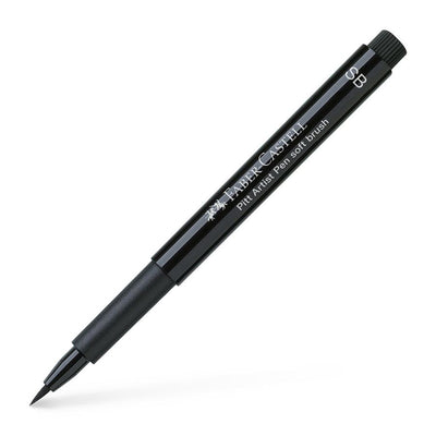 FABERCASTELL PITT PEN SOFT BRUSH BLACK