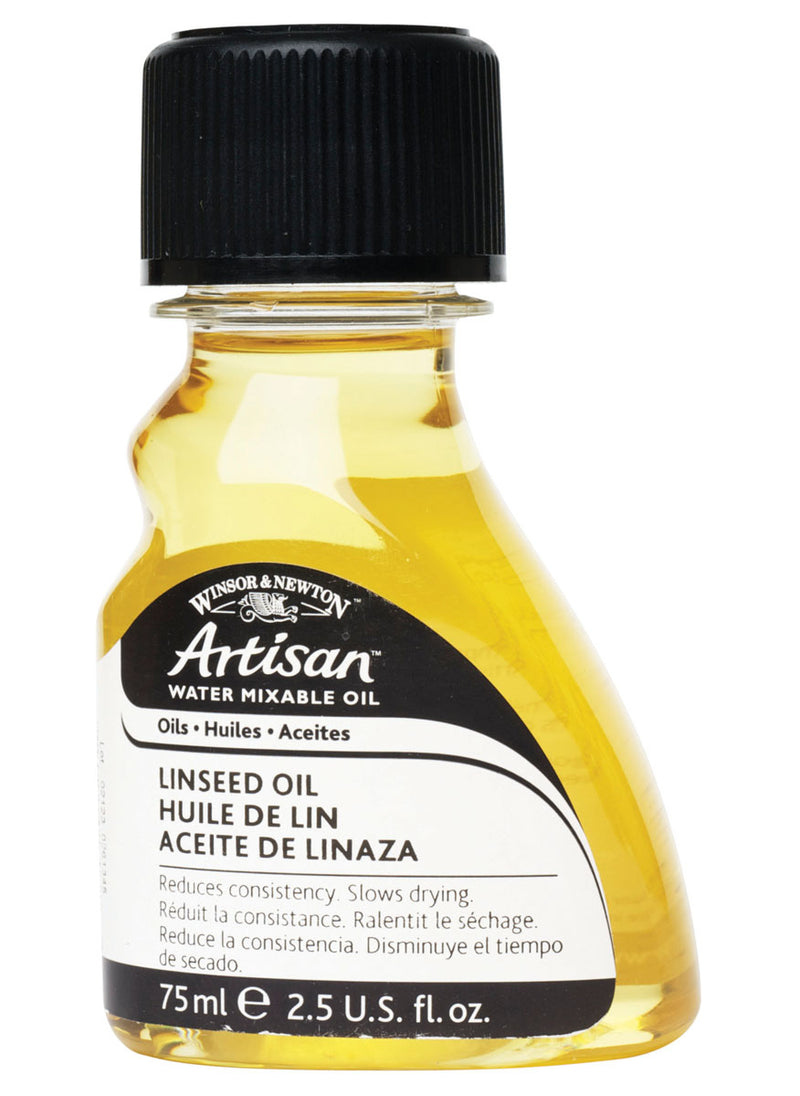 WINSOR & NEWTON OIL MEDIUM WATER MIXABLE LINSEED OIL 75 ML (3021723)