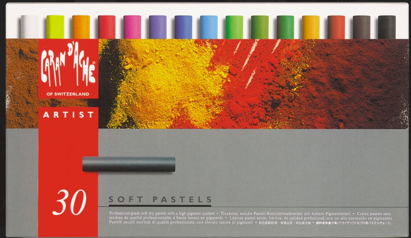 CARAN DACHE ARTIST SOFT PASTELS SET OF 30 (7200430)