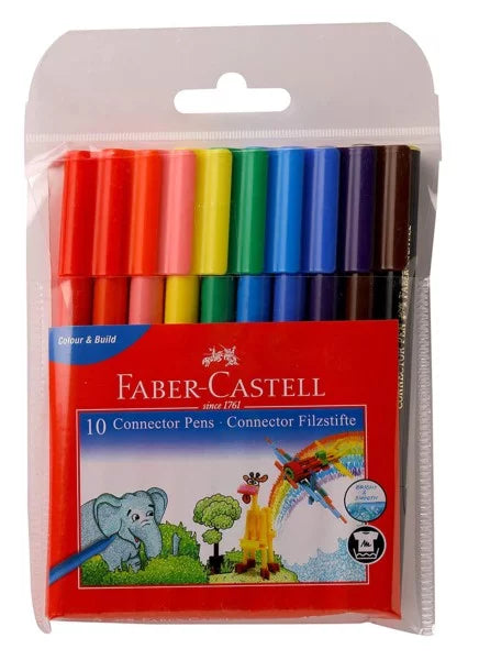 FABER-CASTELL CONNECTOR SKETCH PEN SET OF 10