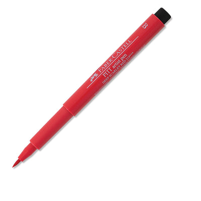 FABERCASTELL PITT PEN BRUSH SCARLET RED