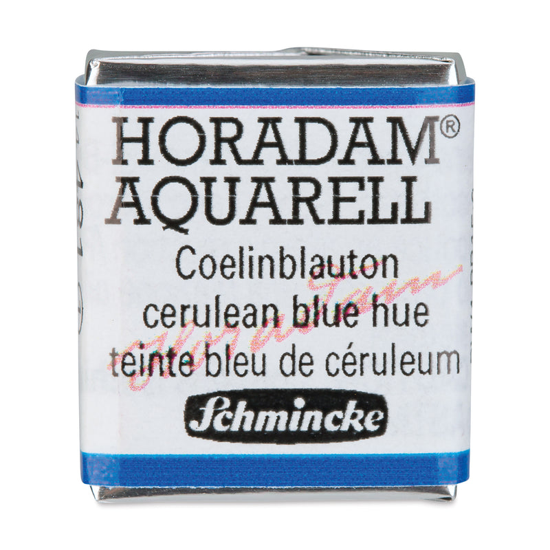 SCHMINCKE HORADAM AQUARELL HALF PAN SR 1 CERULEAN BLUE HUE 1 PC (14481)