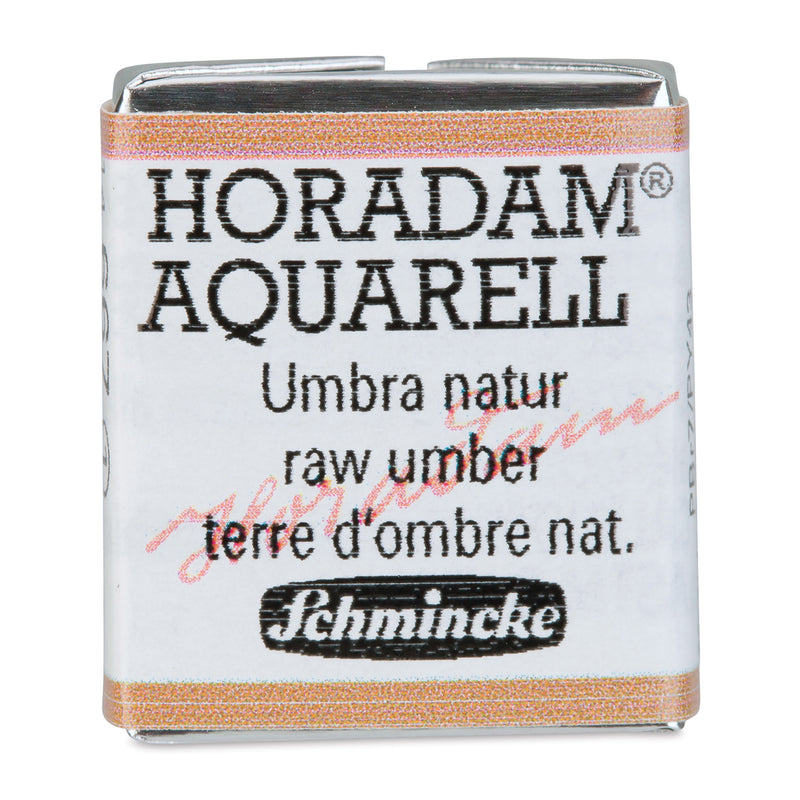 SCHMINCKE HORADAM AQUARELL HALF PAN SR 1 RAW UMBER 1 PC (14667)