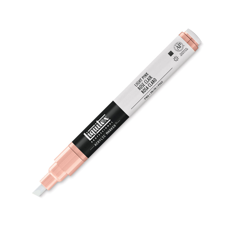 LIQUITEX ACRYLIC PAINT MARKER LIGHT PORTRAIT PINK 2 MM