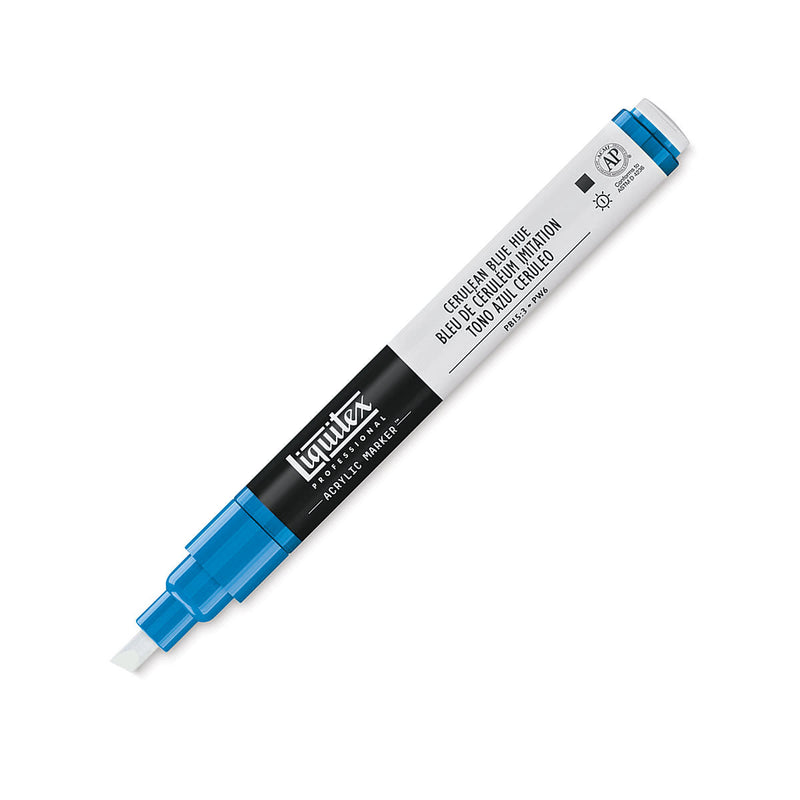 LIQUITEX ACRYLIC PAINT MARKER CERULEAN BLUE HUE 2 MM