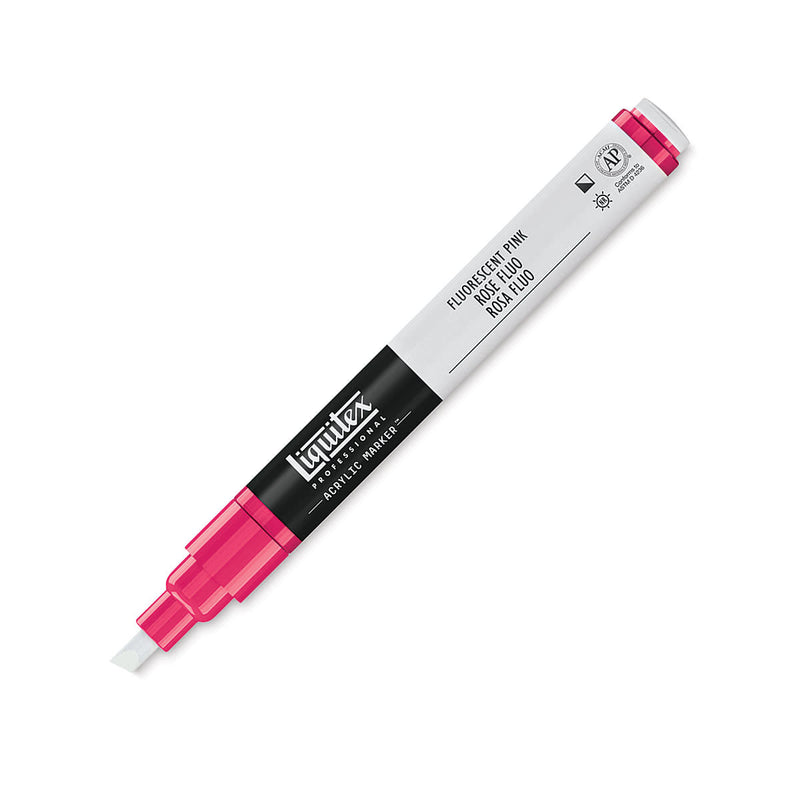 LIQUITEX ACRYLIC PAINT MARKER FLUORECENT PINK 2 MM