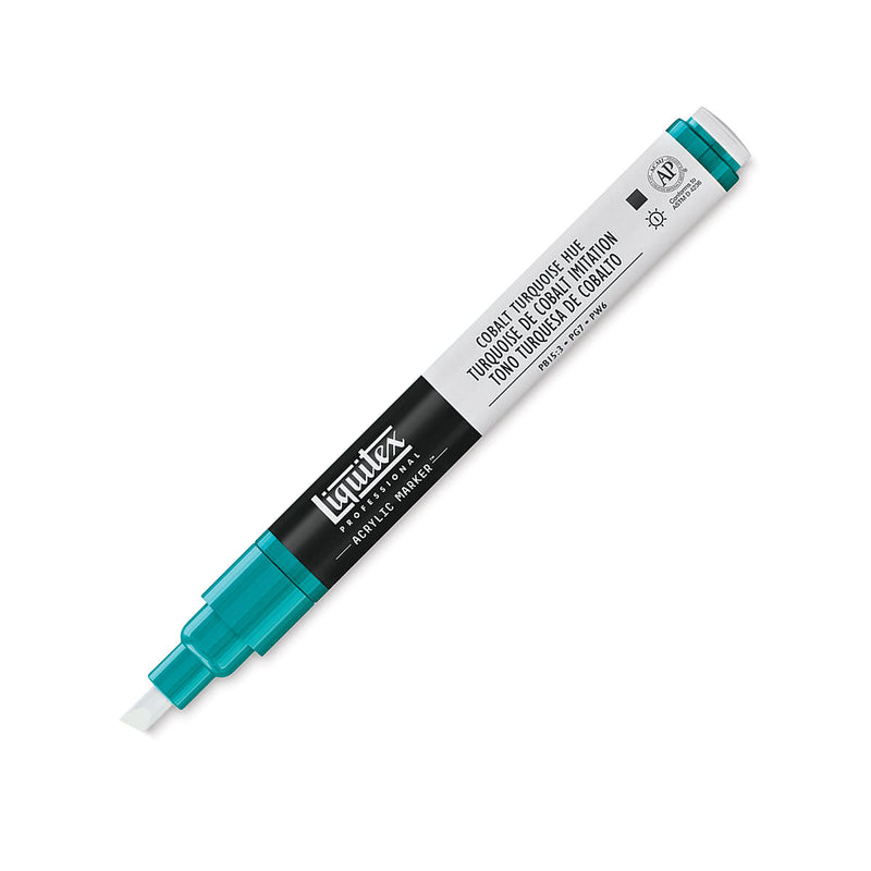 LIQUITEX ACRYLIC PAINT MARKER COBALT TURQUOISE HUE 2 MM