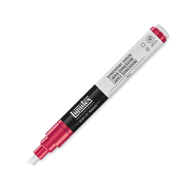 LIQUITEX ACRYLIC PAINT MARKER QUINACRIDONE CRIMSON 2 MM