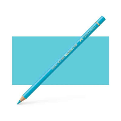 FABERCASTELL POLYCHROMOS COLOUR PENCILS LIGHT COBALT TURQUOISE