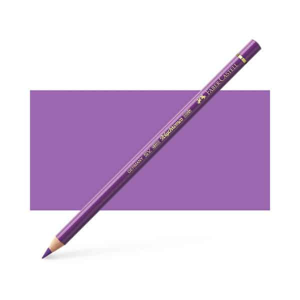 FABERCASTELL POLYCHROMOS COLOUR PENCILS MANGANESE VIOLET