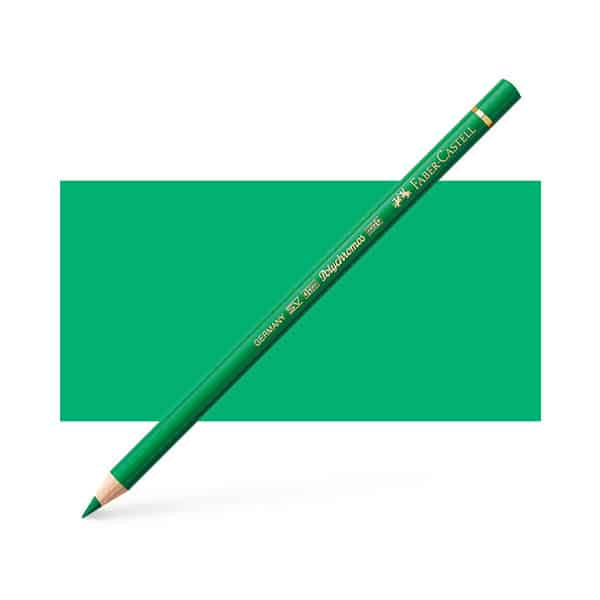 FABERCASTELL POLYCHROMOS COLOUR PENCILS EMERALD GREEN