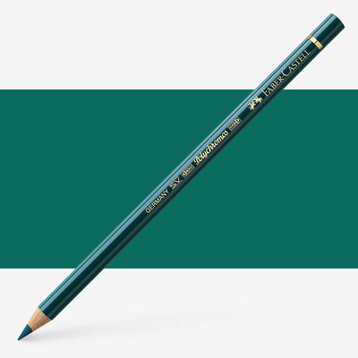 FABERCASTELL POLYCHROMOS COLOUR PENCILS JUNIPER GREEN