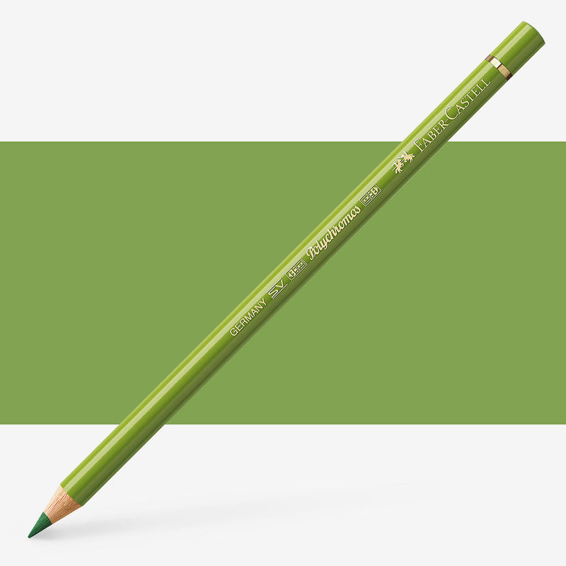 FABERCASTELL POLYCHROMOS COLOUR PENCILS EARTH GREEN YELLOWISH