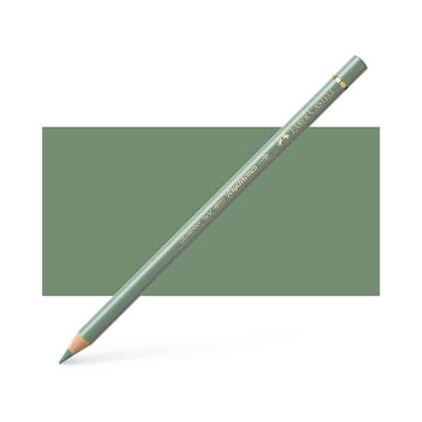 FABERCASTELL POLYCHROMOS COLOUR PENCILS EARTH GREEN