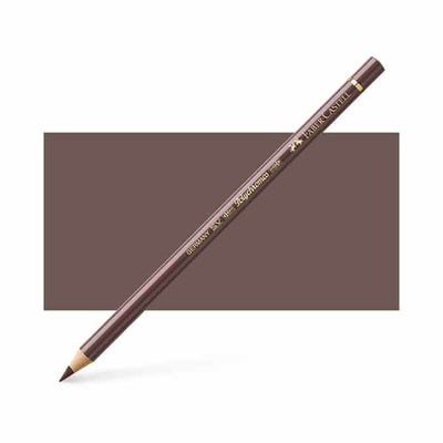 FABERCASTELL POLYCHROMOS COLOUR PENCILS VAN DYCK BROWN