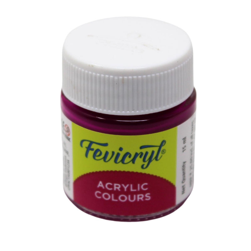 FEVICRYL ACRYLIC COLOUR 66 CORAL RED 15 ML