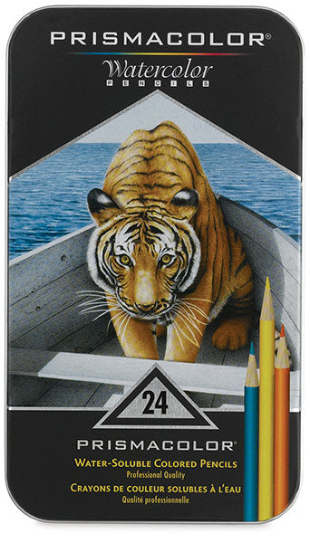 PRISMACOLOR WATER SOLUBLE COLOUR PENCIL SET OF 24 (SAN-4065)