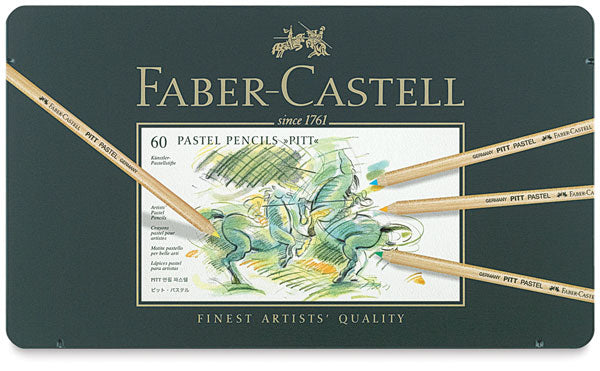 FABERCASTELL PITT PASTEL PENCIL SET OF 60 (112160)