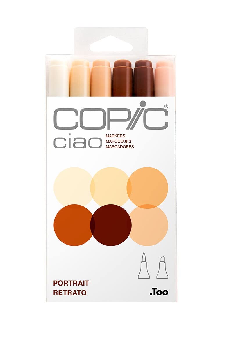 COPIC CIAO MARKER SKIN SET OF 6