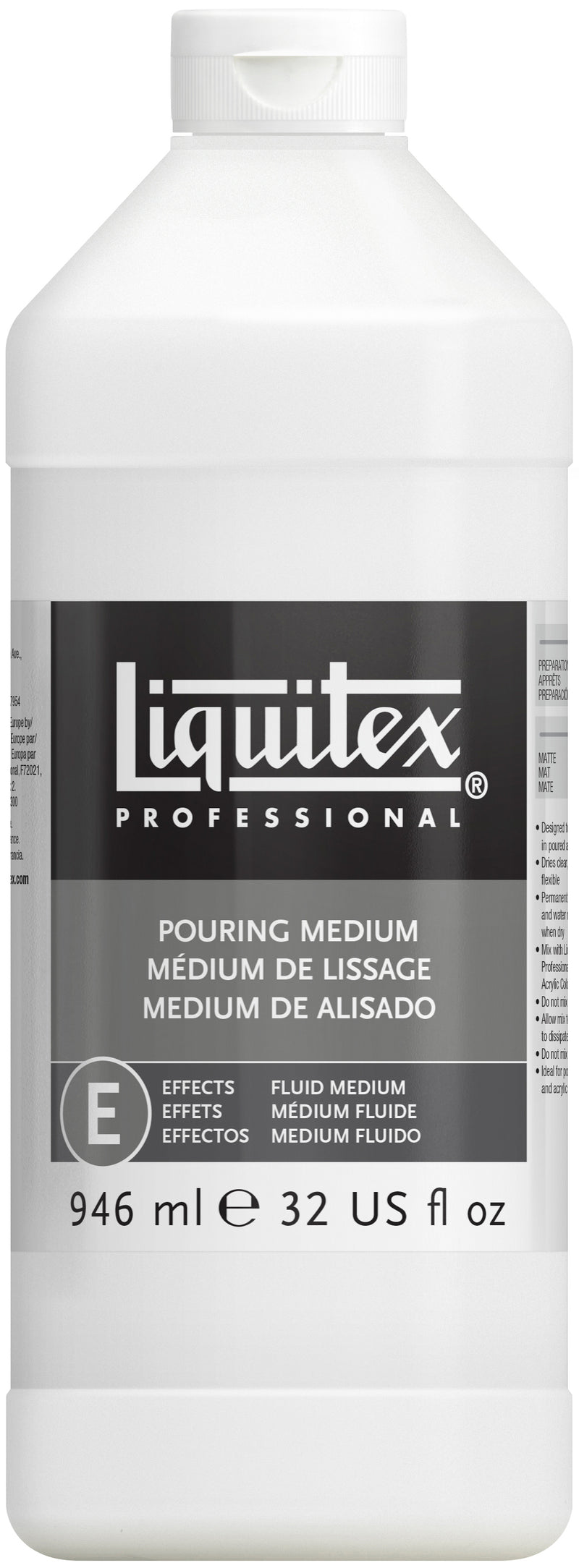 LIQUITEX ACRYLIC MEDIUM POURING MEDIUM  946 ML