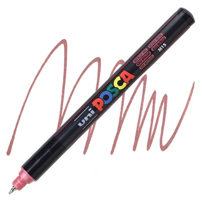 UNIPOSCA MARKER ULTRAFINE PC-1MR METALLIC RED