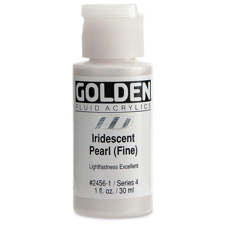 GOLDEN FLUID ACRYLIC 30 ML SR 4 IRISDISCENT PEARL FINE 0002456-1