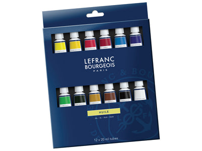 L&B FINE ACRYLIC COLOUR SET 12 X 20 ML