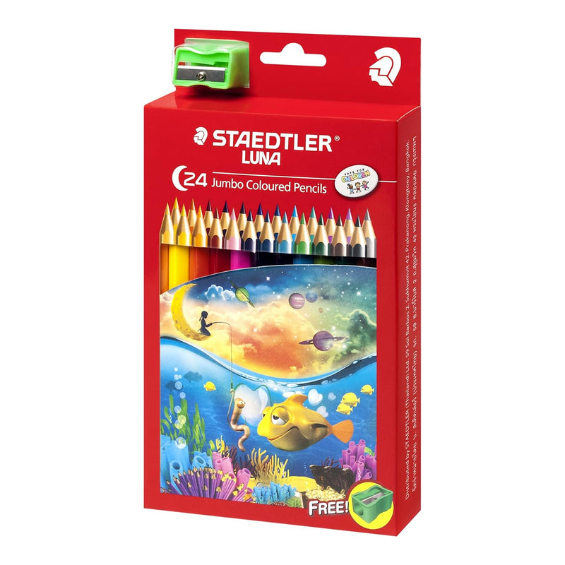 STAEDTLER LUNA COLOUR PENCIL SET OF 24 (136 C24)