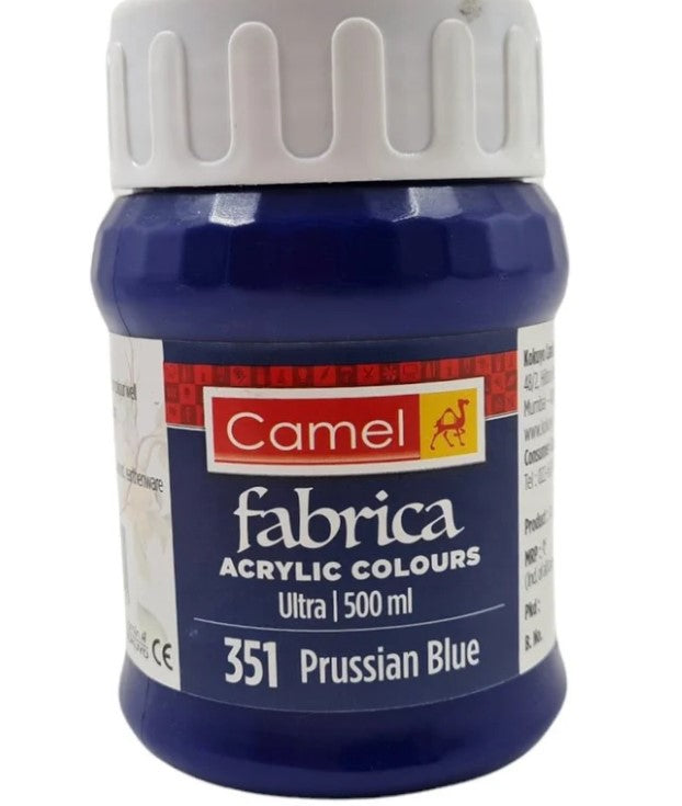 CAMLIN FABRICA ULTRA ACRYLIC COLOUR 500 ML PRUSSIAN BLUE