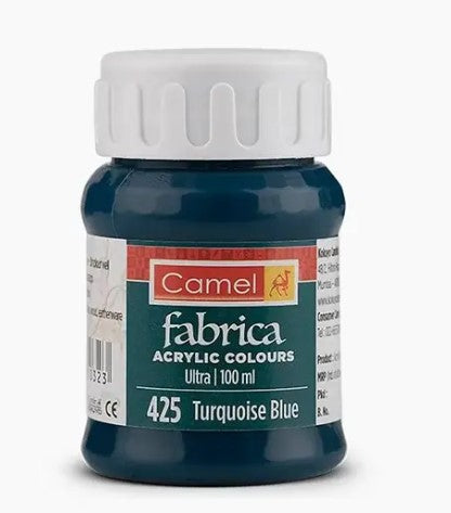 CAMLIN FABRICA ULTRA ACRYLIC COLOUR 500 ML TURQUOISE BLUE