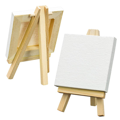 MINI CANVAS AND EASEL SET SMALL