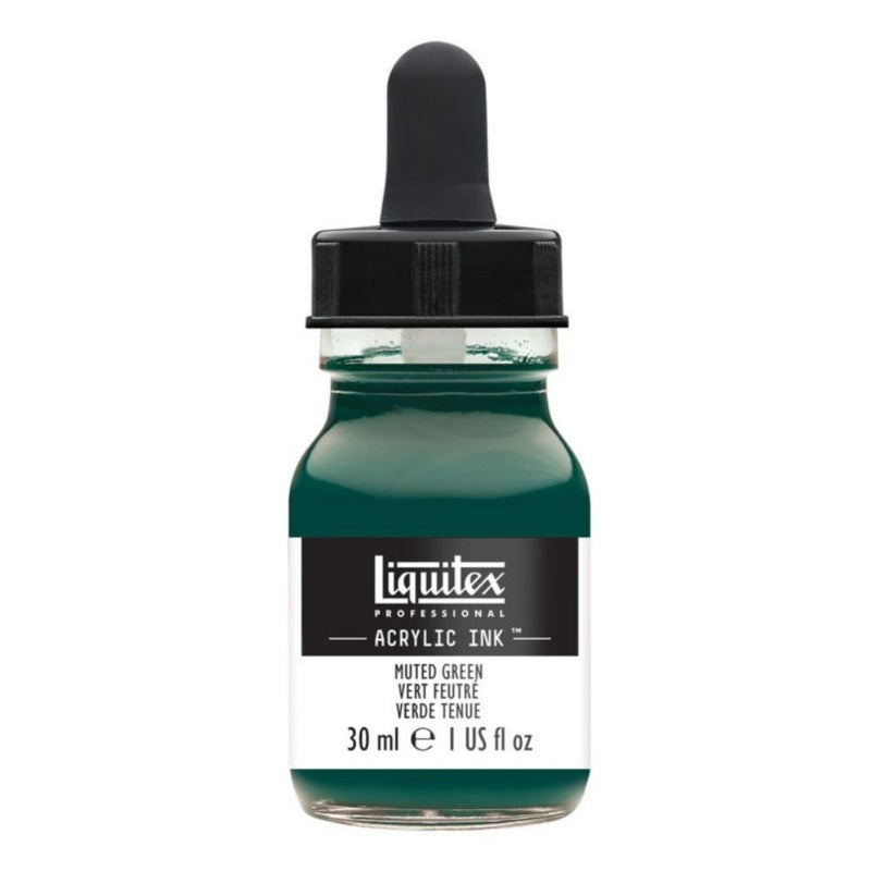 LIQUITEX ACRYLIC INK GREEN MUTED 30 ML (4260501)