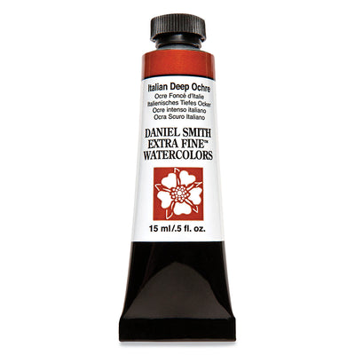 DANIEL SMITH EXTRA FINE WATER COLOUR 15 ML SR 1 ITALIAN DEEP OCHRE (135)