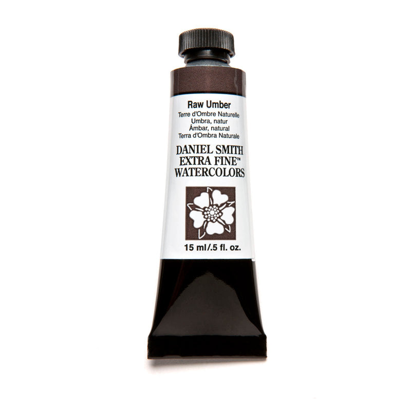 DANIEL SMITH EXTRA FINE WATER COLOUR 15 ML SR 1 RAW UMBER (097)