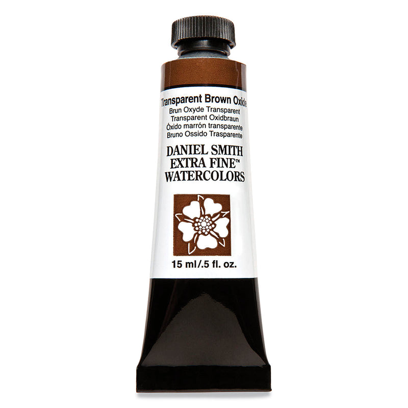 DANIEL SMITH EXTRA FINE WATER COLOUR 15 ML SR 1 TRANSPARENT BROWN OXIDE (129)