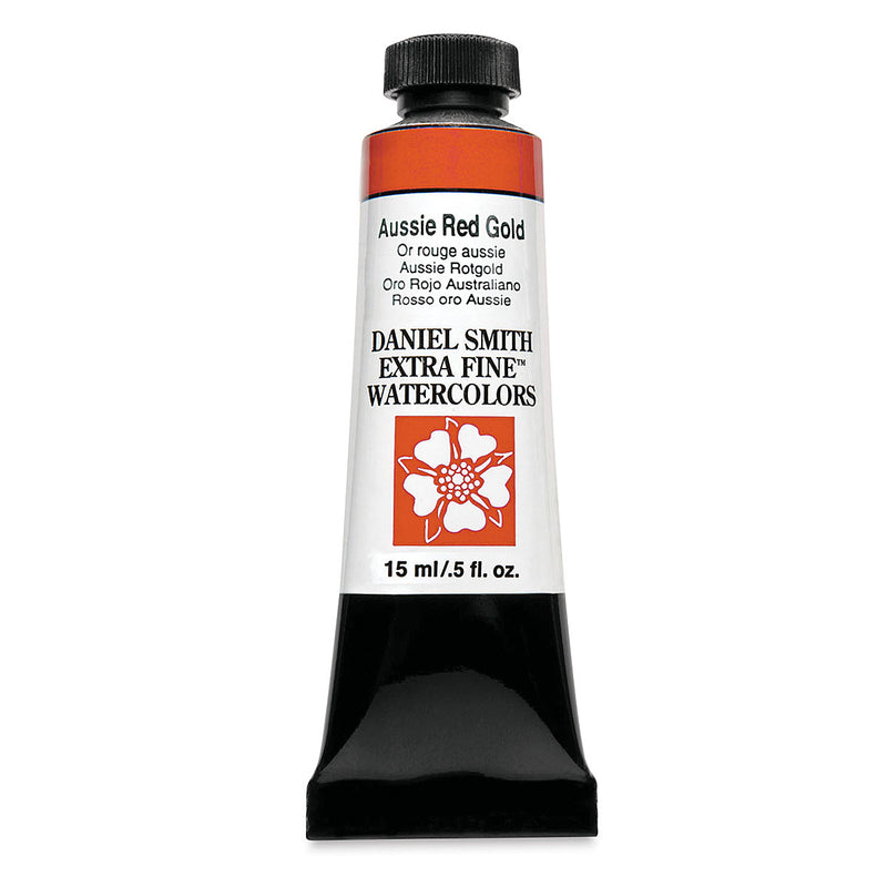 DANIEL SMITH EXTRA FINE WATER COLOUR 15 ML SR 2 AUSSIE RED GOLD (234)