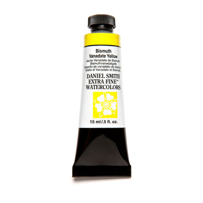 DANIEL SMITH EXTRA FINE WATER COLOUR 15 ML SR 2 BISMUTH VANADATE YELLOW (154)