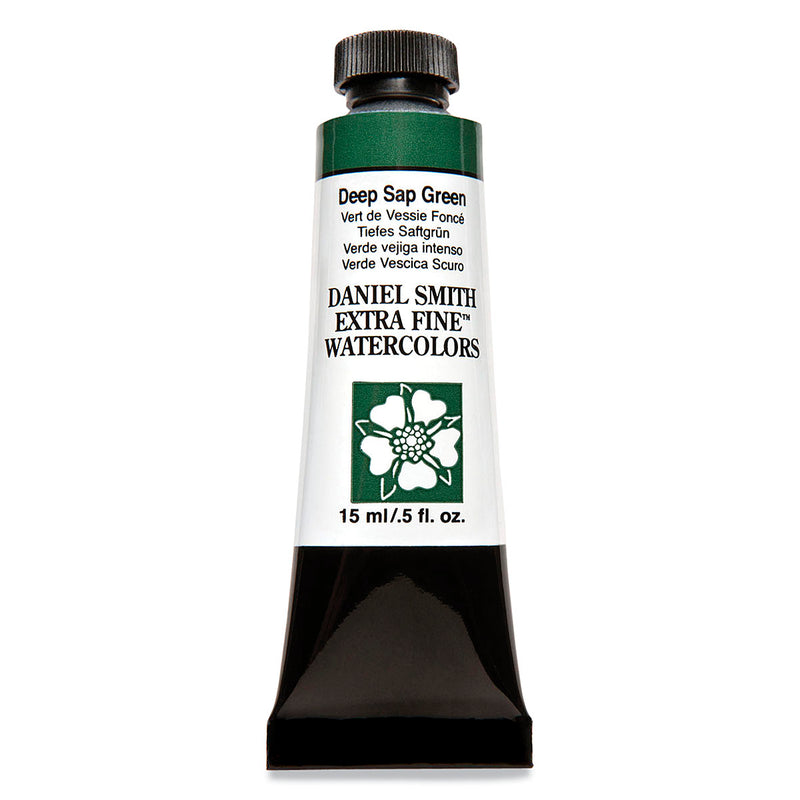 DANIEL SMITH EXTRA FINE WATER COLOUR 15 ML SR 2 DEEP SAP GREEN (175)