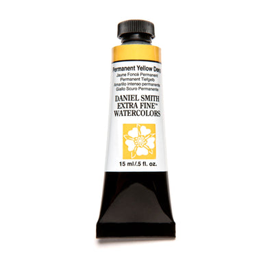 DANIEL SMITH EXTRA FINE WATER COLOUR 15 ML SR 2 PERMANENT YELLOW DEEP (133)